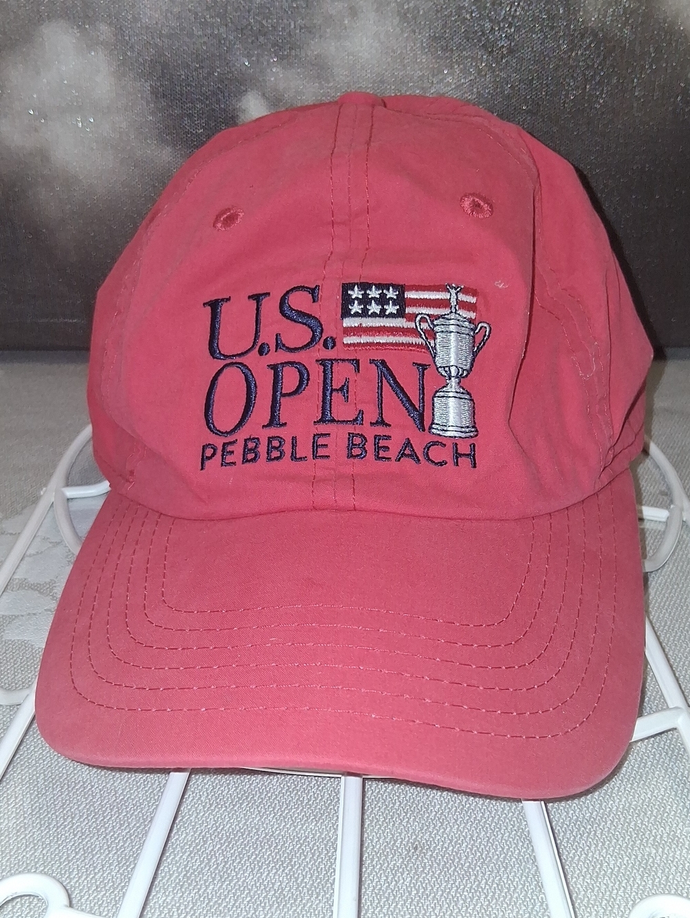 U.S. Open Pebble Beach Red Baseball Cap
